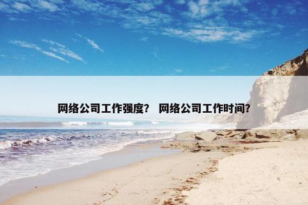 网络公司工作强度？ 网络公司工作时间？