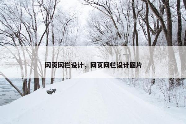 网页网栏设计，网页网栏设计图片
