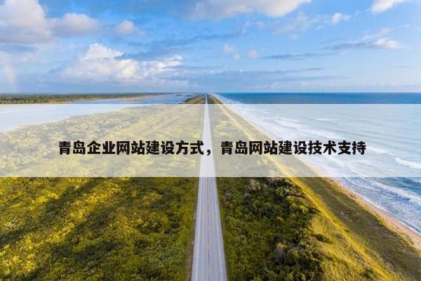 青岛企业网站建设方式，青岛网站建设技术支持