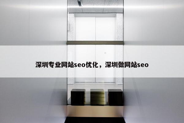 深圳专业网站seo优化，深圳做网站seo