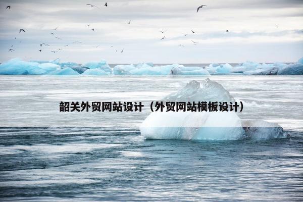 韶关外贸网站设计（外贸网站模板设计）