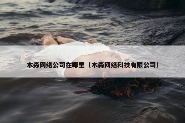 木森网络公司在哪里（木森网络科技有限公司）