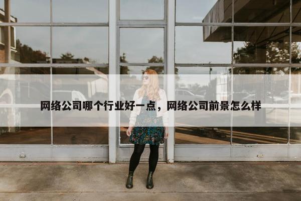 网络公司哪个行业好一点，网络公司前景怎么样