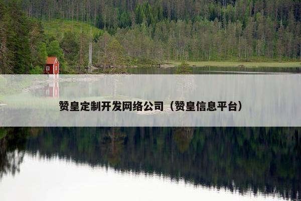 赞皇定制开发网络公司（赞皇信息平台）