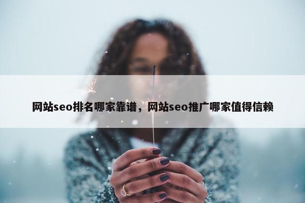 网站seo排名哪家靠谱，网站seo推广哪家值得信赖