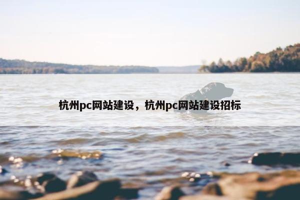 杭州pc网站建设，杭州pc网站建设招标