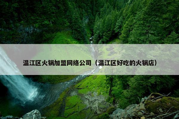 温江区火锅加盟网络公司（温江区好吃的火锅店）