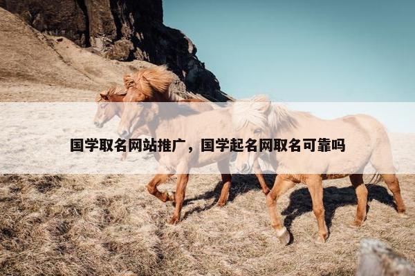 国学取名网站推广，国学起名网取名可靠吗