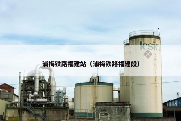 浦梅铁路福建站（浦梅铁路福建段）
