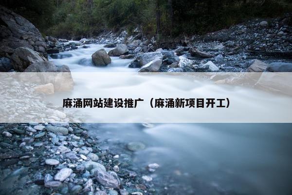麻涌网站建设推广（麻涌新项目开工）