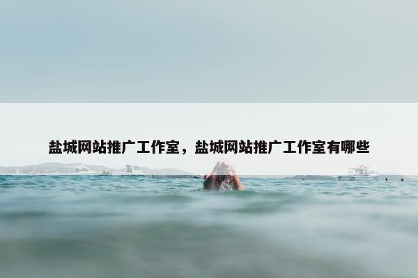 盐城网站推广工作室，盐城网站推广工作室有哪些