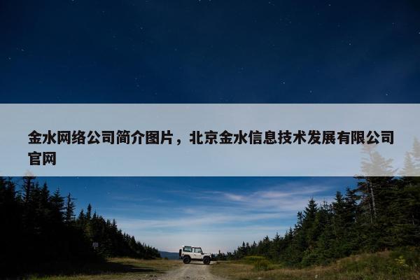 金水网络公司简介图片，北京金水信息技术发展有限公司官网