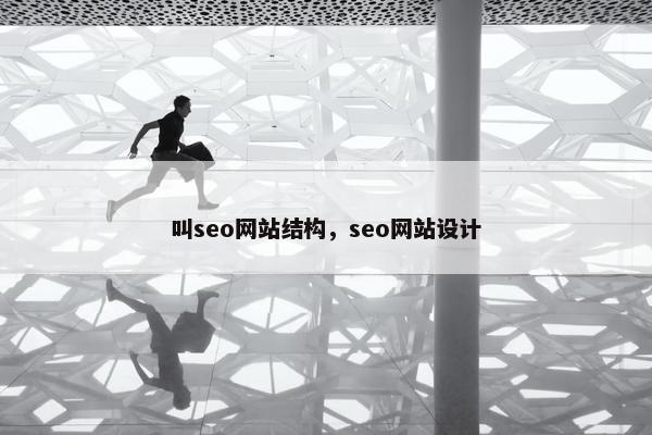叫seo网站结构，seo网站设计