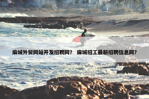 麻城外贸网站开发招聘网？ 麻城招工最新招聘信息网？