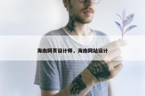 海南网页设计师，海南网站设计