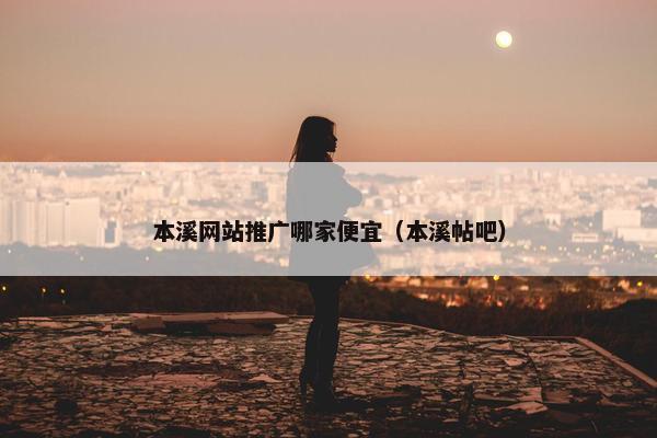 本溪网站推广哪家便宜（本溪帖吧）