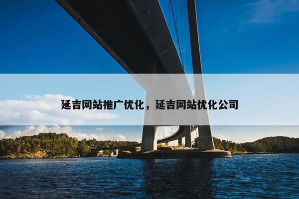 延吉网站推广优化，延吉网站优化公司