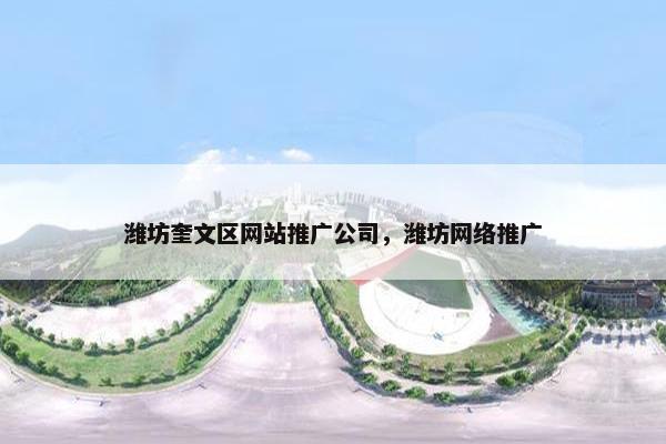 潍坊奎文区网站推广公司，潍坊网络推广