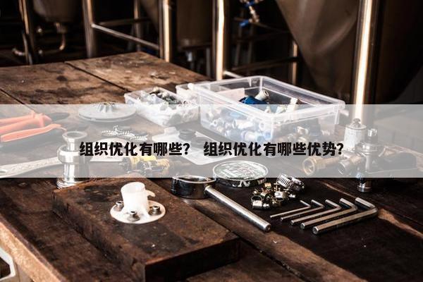 组织优化有哪些？ 组织优化有哪些优势？