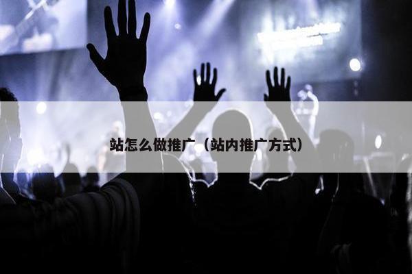 站怎么做推广（站内推广方式）