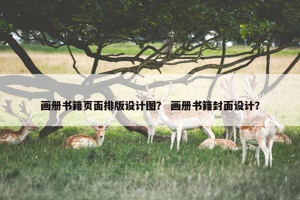 画册书籍页面排版设计图？ 画册书籍封面设计？