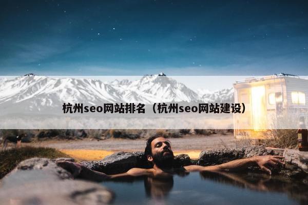 杭州seo网站排名（杭州seo网站建设）