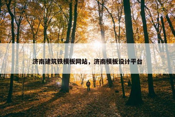 济南建筑铁模板网站，济南模板设计平台
