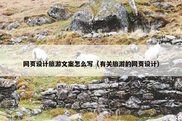 网页设计旅游文案怎么写（有关旅游的网页设计）