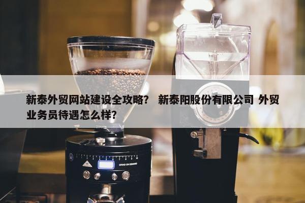 新泰外贸网站建设全攻略？ 新泰阳股份有限公司 外贸业务员待遇怎么样？