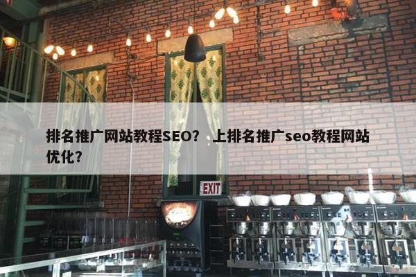 排名推广网站教程SEO？ 上排名推广seo教程网站优化？