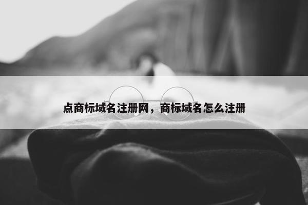 点商标域名注册网，商标域名怎么注册