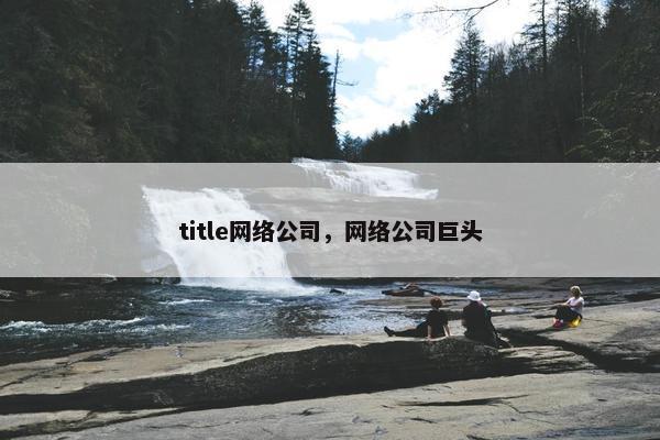 title网络公司，网络公司巨头