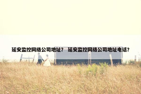 延安监控网络公司地址？ 延安监控网络公司地址电话？