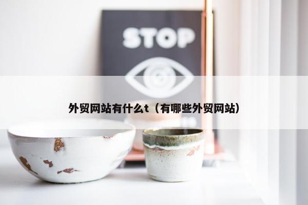 外贸网站有什么t（有哪些外贸网站）