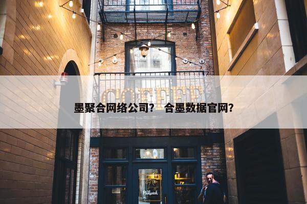 墨聚合网络公司？ 合墨数据官网？