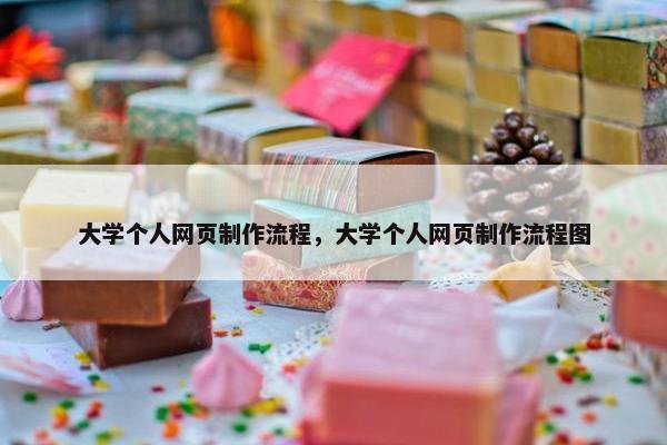 大学个人网页制作流程，大学个人网页制作流程图