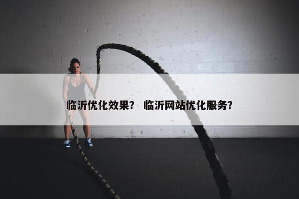 临沂优化效果？ 临沂网站优化服务？