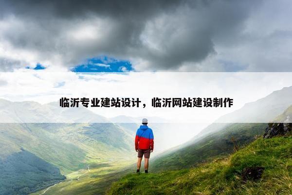 临沂专业建站设计，临沂网站建设制作