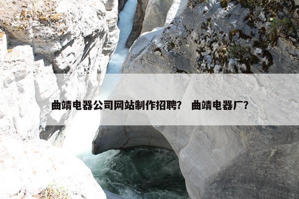 曲靖电器公司网站制作招聘？ 曲靖电器厂？