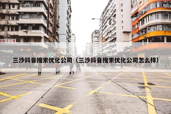 三沙抖音搜索优化公司（三沙抖音搜索优化公司怎么样）