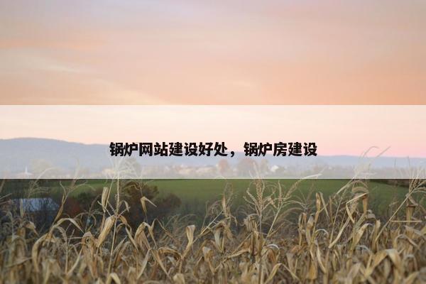 锅炉网站建设好处，锅炉房建设