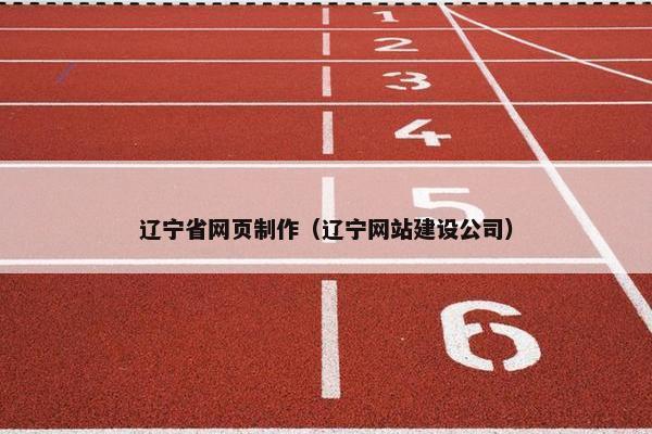 辽宁省网页制作（辽宁网站建设公司）
